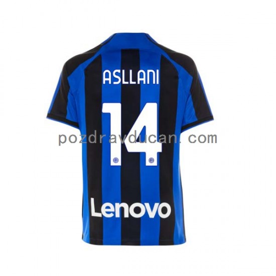 Nogometni Dresovi Inter Milan Kristjan Asllani 14 Muški Domaći dres 2022-2023 Kratkih Rukava
