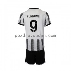 Nogometni Dresovi Juventus Vlahovic 9 Dječji Domaći dres 2022-2023 Kratkih Rukava