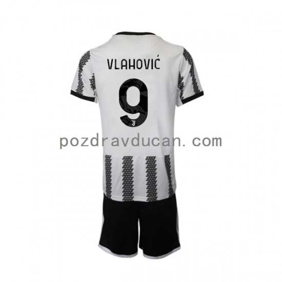 Nogometni Dresovi Juventus Vlahovic 9 Dječji Domaći dres 2022-2023 Kratkih Rukava