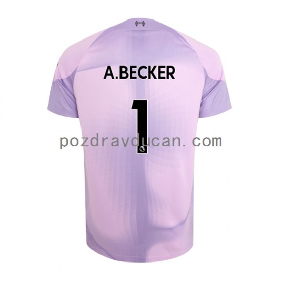 Nogometni Dresovi Liverpool Alisson Becker 1 Vratar Muški Domaći dres 2022-2023 Kratkih Rukava