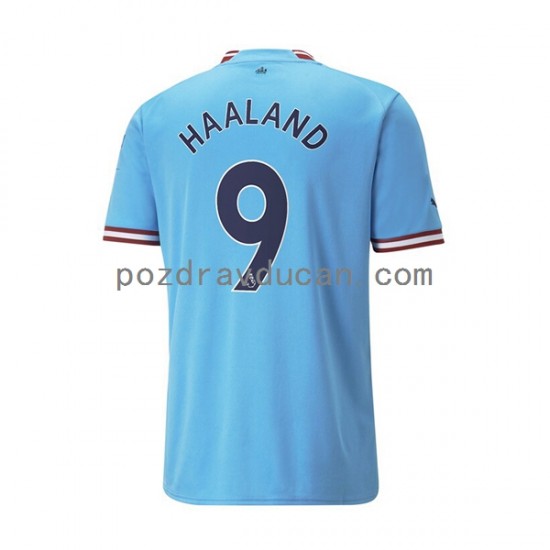 Nogometni Dresovi Manchester City Haaland 9 Muški Domaći dres 2022-2023 Kratkih Rukava