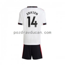 Nogometni Dresovi Manchester United Christian Eriksen 14 Dječji Gostujući dres 2022-2023 Kratkih Rukava
