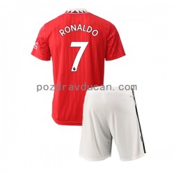 Nogometni Dresovi Manchester United Cristiano Ronaldo 7 Dječji Domaći dres 2022-2023 Kratkih Rukava