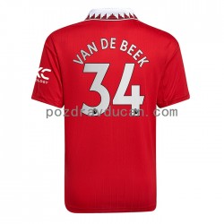 Nogometni Dresovi Manchester United Donny van de Beek 34 Muški Domaći dres 2022-2023 Kratkih Rukava