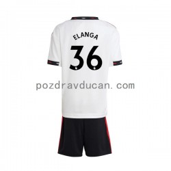 Nogometni Dresovi Manchester United Elanga 36 Dječji Gostujući dres 2022-2023 Kratkih Rukava