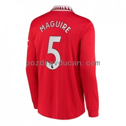 Nogometni Dresovi Manchester United Harry Maguire 5 Muški Domaći dres 2022-2023 Dugi Rukav