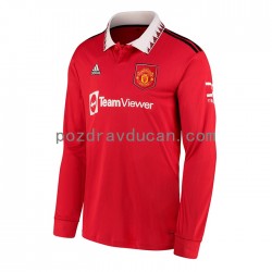 Nogometni Dresovi Manchester United Muški Domaći dres 2022-2023 Dugi Rukav