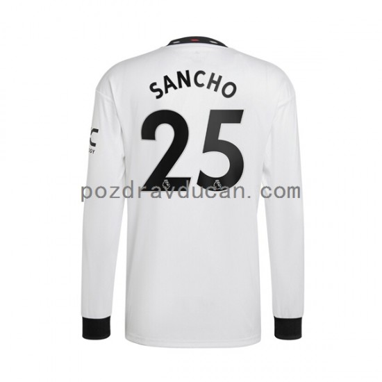 Nogometni Dresovi Manchester United Jadon Sancho 25 Muški Gostujući dres 2022-2023 Dugi Rukav