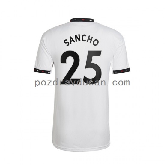 Nogometni Dresovi Manchester United Jadon Sancho 25 Muški Gostujući dres 2022-2023 Kratkih Rukava