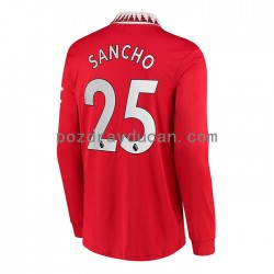 Nogometni Dresovi Manchester United Jadon Sancho 25 Muški Domaći dres 2022-2023 Dugi Rukav