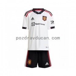 Nogometni Dresovi Manchester United Dječji Gostujući dres 2022-2023 Kratkih Rukava