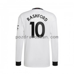 Nogometni Dresovi Manchester United Rashford 10 Muški Gostujući dres 2022-2023 Dugi Rukav