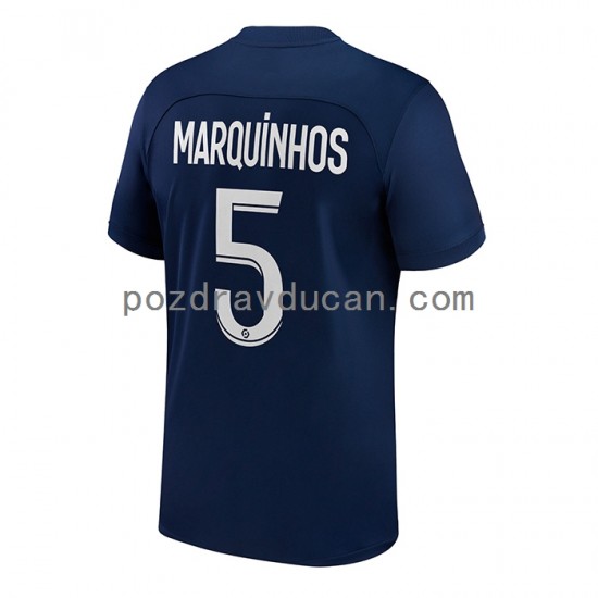 Nogometni Dresovi Paris Saint-Germain Marquinhos 5 Muški Domaći dres 2022-2023 Kratkih Rukava