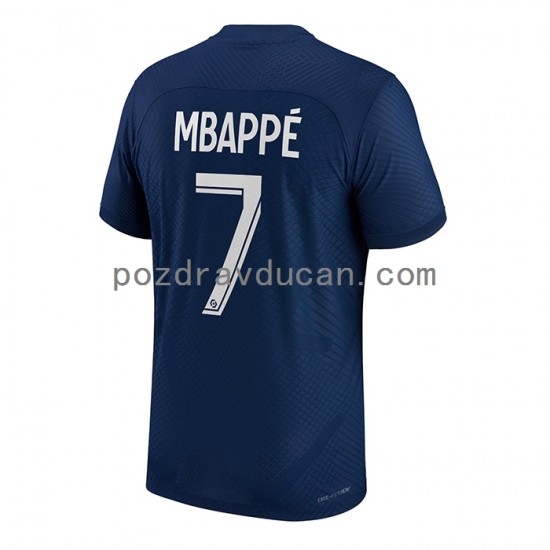 Nogometni Dresovi Paris Saint-Germain Mbappé 7 Muški Domaći dres 2022-2023 Kratkih Rukava