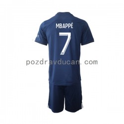Nogometni Dresovi Paris Saint-Germain Mbappé 7 Dječji Domaći dres 2022-2023 Kratkih Rukava