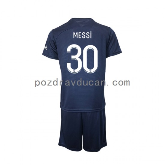 Nogometni Dresovi Paris Saint-Germain Messi 30 Dječji Domaći dres 2022-2023 Kratkih Rukava
