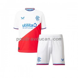 Nogometni Dresovi Rangers Dječji Gostujući dres 2022-2023 Kratkih Rukava
