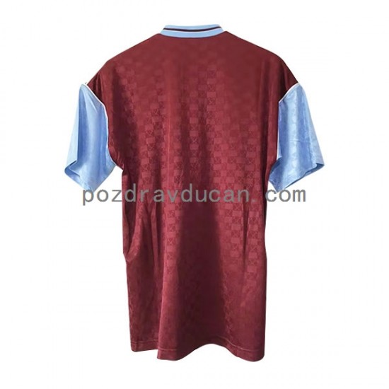 Nogometni Dresovi West Ham United Retro Muški Domaći dres 1989-1990 Kratkih Rukava