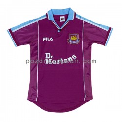 Nogometni Dresovi West Ham United Retro Muški Domaći dres 1999-2001 Kratkih Rukava