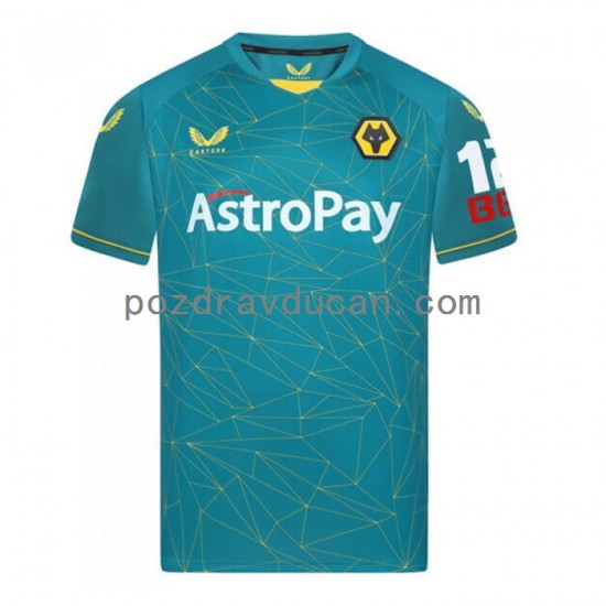 Nogometni Dresovi Wolverhampton Wanderers Muški Gostujući dres 2022-2023 Kratkih Rukava
