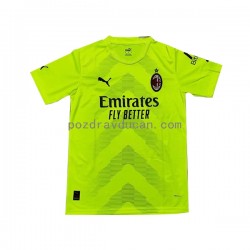 Nogometni Dresovi AC Milan Vratar Muški Domaći dres 2022-2023 Kratkih Rukava