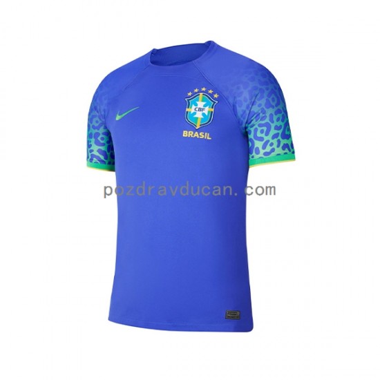 Nogometni Dresovi Brazil Muški Gostujući dres World Cup 2022 Kratkih Rukava