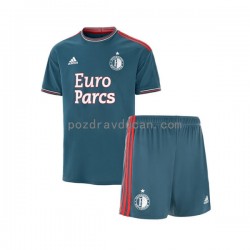 Nogometni Dresovi Feyenoord Rotterdam Dječji Gostujući dres 2022-2023 Kratkih Rukava