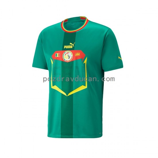 Nogometni Dresovi Senegal Muški Gostujući dres World Cup 2022 Kratkih Rukava