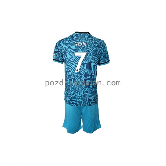 Nogometni Dresovi Tottenham Hotspur Son Heung-min 7 Dječji Treći dres 2022-2023 Kratkih Rukava