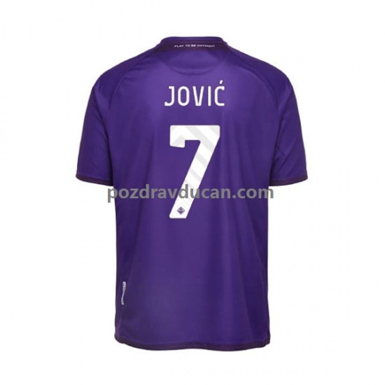 Nogometni Dresovi ACF Fiorentina Jovic 7 Muški Domaći dres 2022-2023 Kratkih Rukava