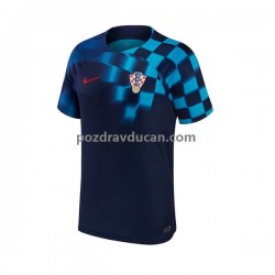 Nogometni Dresovi Hrvatska Muški Gostujući dres World Cup 2022 Kratkih Rukava Nogometni Dresovi Hrvatska Muški Gostujući dres World Cup 2022 Kratkih Rukava