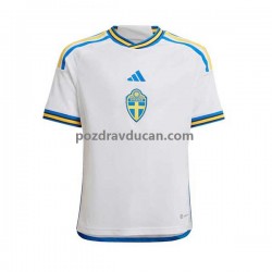 Nogometni Dresovi Švedska Muški Gostujući dres 2022 Kratkih Rukava