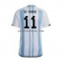 Nogometni Dresovi Argentina Di Maria 11 Muški Domaći dres World Cup 2022 Kratkih Rukava