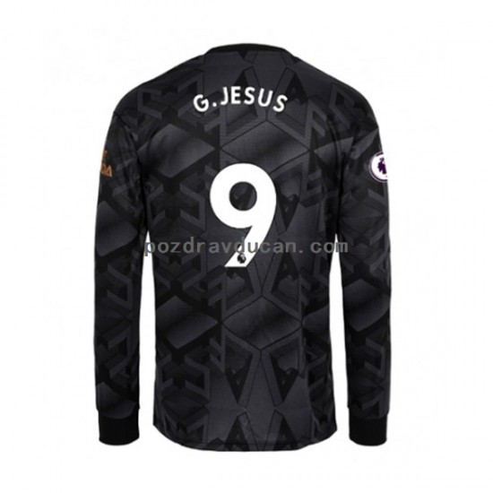 Nogometni Dresovi Arsenal Gabriel Jesus 9 Muški Gostujući dres 2022-2023 Dugi Rukav