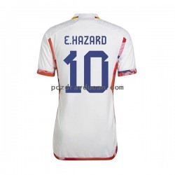 Nogometni Dresovi Belgija Eden Hazard 10 Muški Gostujući dres World Cup 2022 Kratkih Rukava