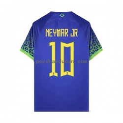 Nogometni Dresovi Brazil Neymar JR 10 Muški Gostujući dres World Cup 2022 Kratkih Rukava