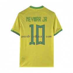Nogometni Dresovi Brazil Neymar JR 10 Muški Domaći dres World Cup 2022 Kratkih Rukava