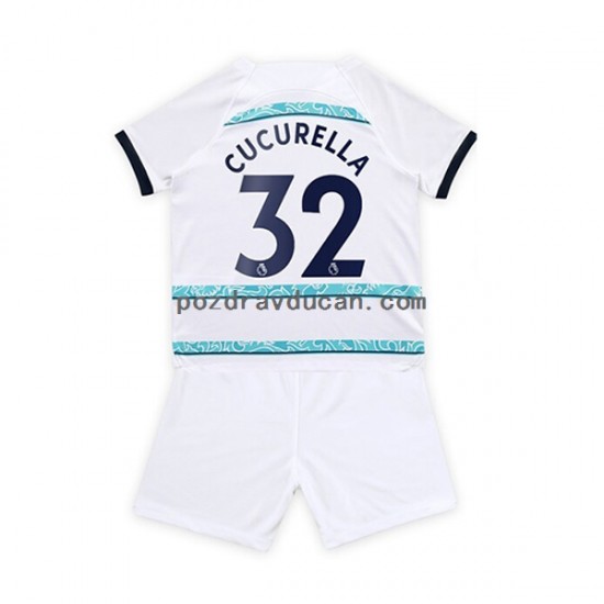 Nogometni Dresovi Chelsea Cucurella 32 Dječji Gostujući dres 2022-2023 Kratkih Rukava