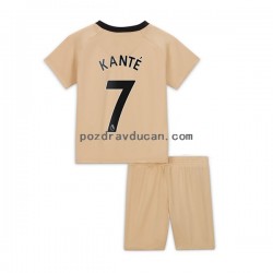 Nogometni Dresovi Chelsea Kante 7 Dječji Treći dres 2022-2023 Kratkih Rukava