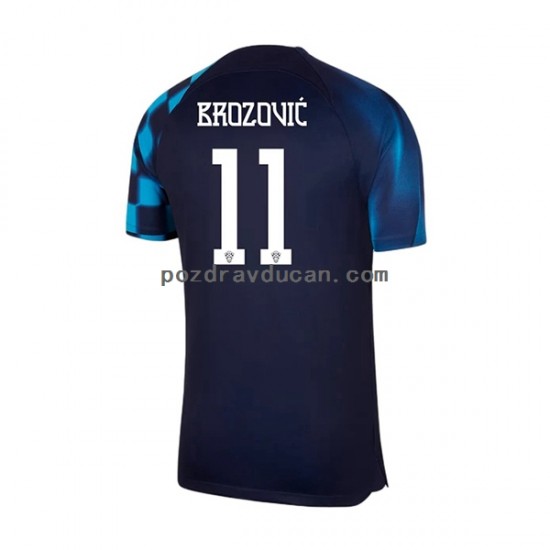 Nogometni Dresovi Hrvatska Brozovic 11 Muški Gostujući dres World Cup 2022 Kratkih Rukava