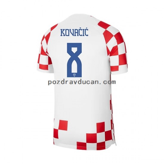 Nogometni Dresovi Hrvatska Kovacic 8 Muški Domaći dres World Cup 2022 Kratkih Rukava