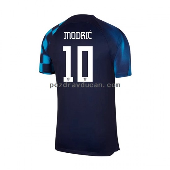 Nogometni Dresovi Hrvatska Modrić 10 Muški Gostujući dres World Cup 2022 Kratkih Rukava
