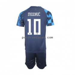 Nogometni Dresovi Hrvatska Modrić 10 Dječji Gostujući dres World Cup 2022 Kratkih Rukava