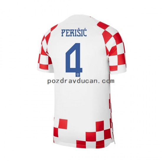 Nogometni Dresovi Hrvatska Perisic 4 Muški Domaći dres World Cup 2022 Kratkih Rukava