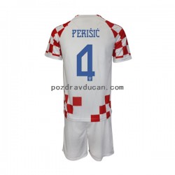 Nogometni Dresovi Hrvatska Perisic 4 Dječji Domaći dres World Cup 2022 Kratkih Rukava