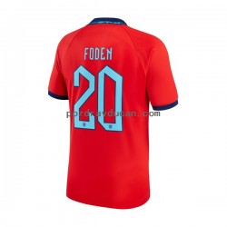 Nogometni Dresovi Engleska Foden 20 Muški Gostujući dres World Cup 2022 Kratkih Rukava