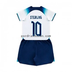 Nogometni Dresovi Engleska Sterling 10 Dječji Domaći dres World Cup 2022 Kratkih Rukava