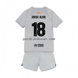 Nogometni Dresovi FC Barcelona Jordi Alba 18 Dječji Treći dres 2022-2023 Kratkih Rukava
