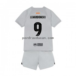 Nogometni Dresovi FC Barcelona Lewandowski 9 Dječji Treći dres 2022-2023 Kratkih Rukava