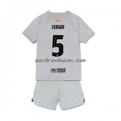Nogometni Dresovi FC Barcelona Sergio Busquets 5 Dječji Treći dres 2022-2023 Kratkih Rukava